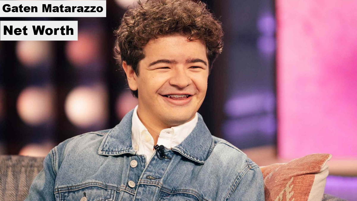 Gaten Matarazzo Net Worth